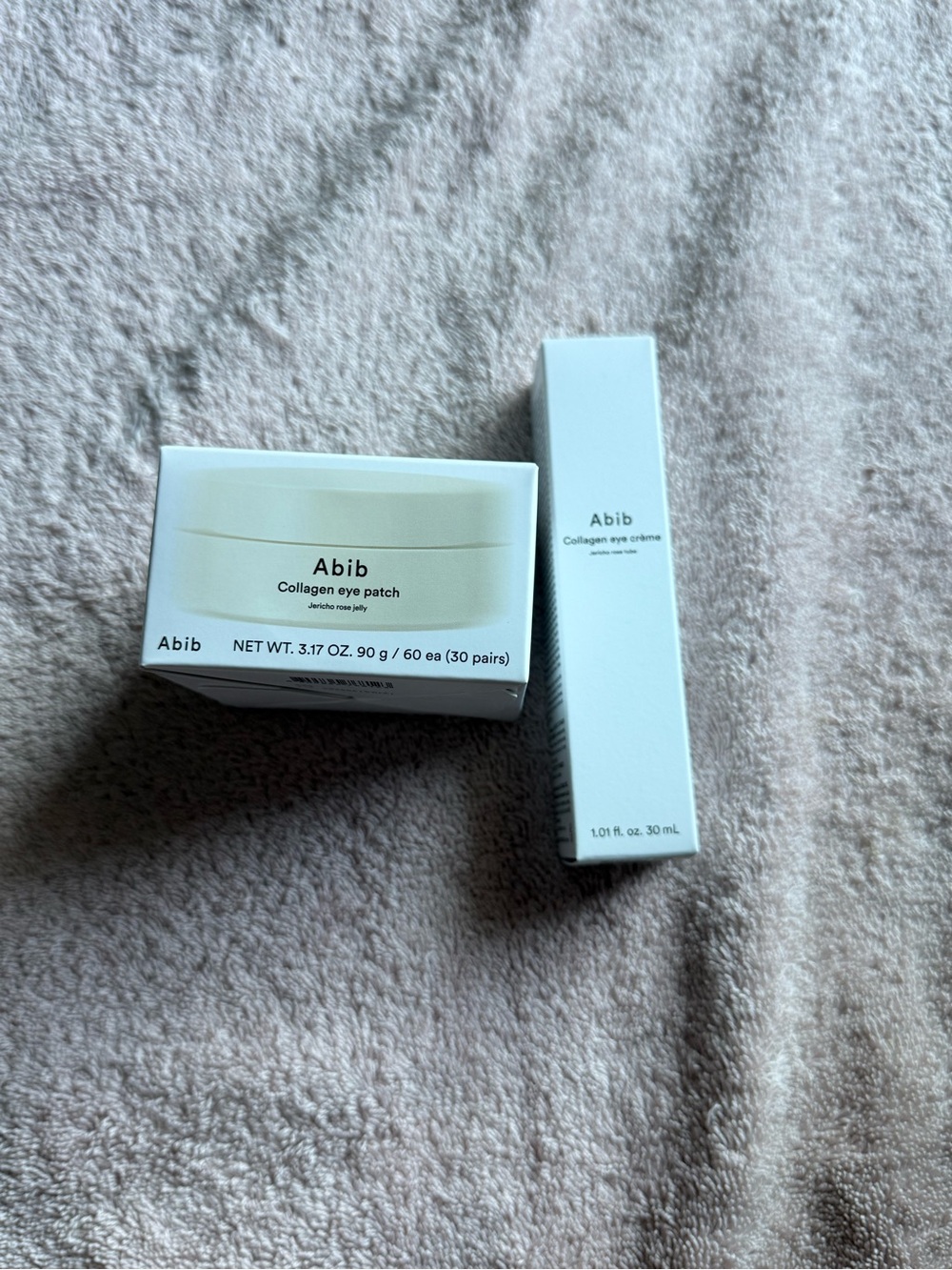 Abib Collagen Eye Patch and Eye Cream